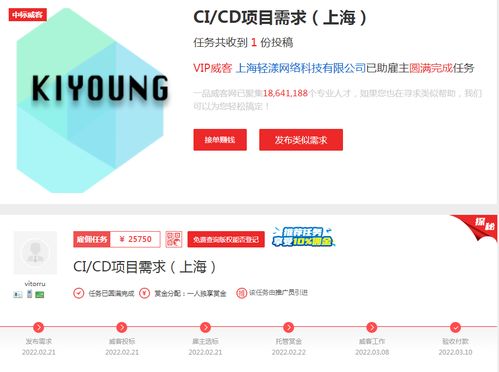 大陸創業臺青 軟件外包上一品威客，省時又省心